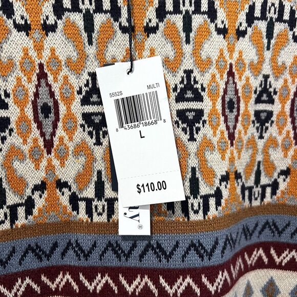 Paisley & Gray Men’s Jahn Beige Wool-Blend Crewneck Slim-Fit Sweater Size Large - Picture 7 of 12